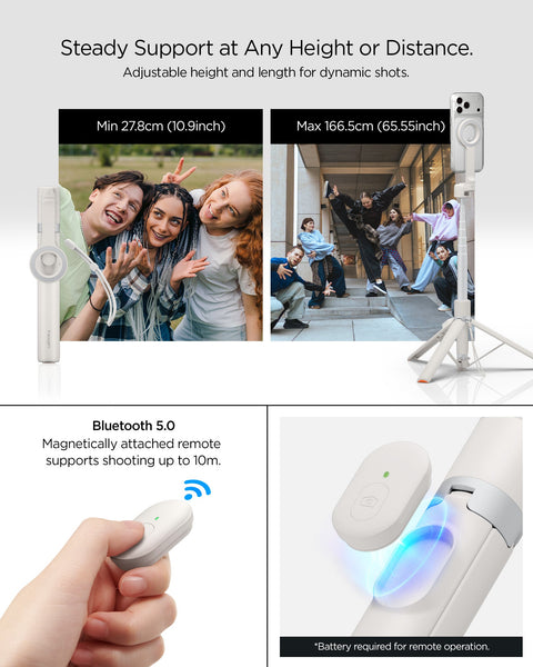Tripod Selfie Stick (Mag Fit+) | S582W
