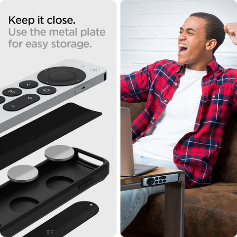 Siri Remote (2nd Gen) Rugged Armor Magnetic Tech