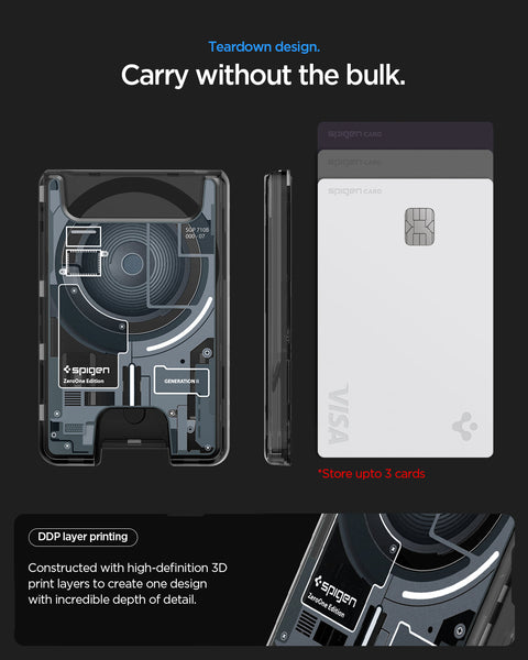 MagSafe Card Holder Ultra Hybrid Zero One V2 (Mag Fit)
