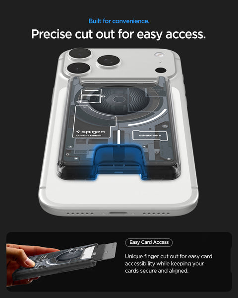 MagSafe Card Holder Ultra Hybrid Zero One V2 (Mag Fit)