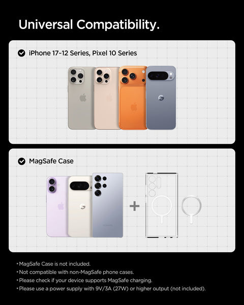 Spigen Essential Qi2 15W Hook Car Mount (Mag Fit) | EV15MAQ