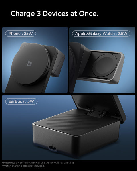 Foldable Wireless Qi2.2 Charger Stand (Mag Fit) | EF323MQ