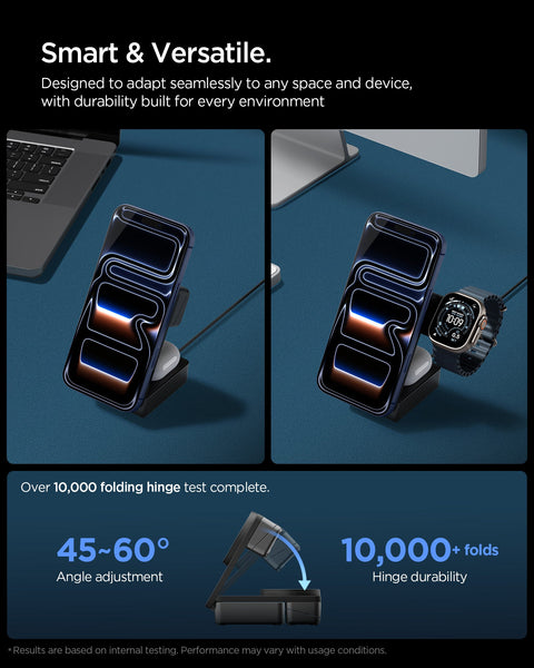 Foldable Wireless Qi2.2 Charger Stand (Mag Fit) | EF323MQ
