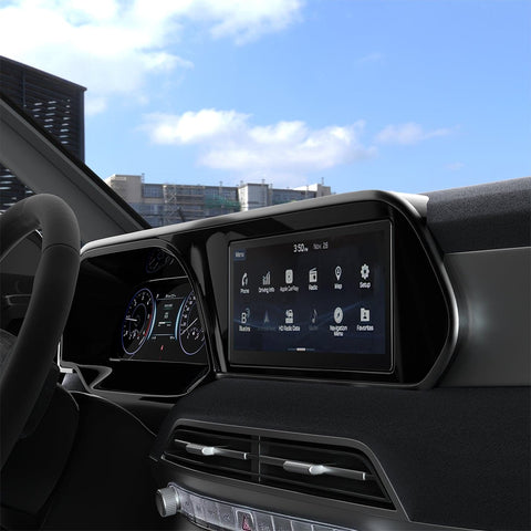Hyundai Models - Screen Protector GLAS.tR SLIM | Anti-Glare