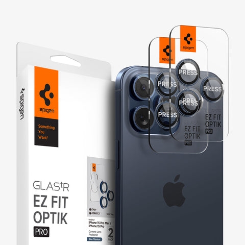 iPhone 15 Series - Optik Pro EZ Fit Lens Protector